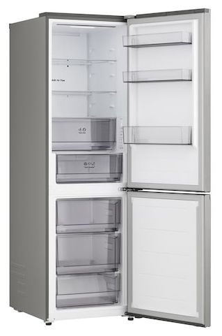 220 l / 113 l Kühl-Gefrierkombi freistehend NoFrost 169 kWh Jahr  GBBSJ1CCPY (Silber) 