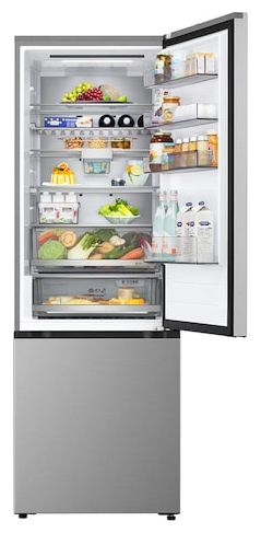 326 l / 139 l Kühl-Gefrierkombi freistehend NoFrost 191 kWh Jahr  GBBW726CPY (Silber) 