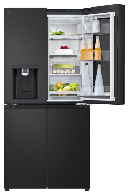 Side-by-Side Kühl-/ Gefrierkombination 288 l / 220 l 314 kWh 1757 mm x 835 mm  GMG761EPAE (Schwarz) 