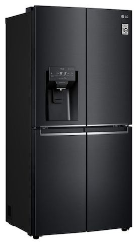 Side-by-Side Kühl-/ Gefrierkombination 286 l / 220 l 314 kWh NoFrost 1787 mm x 835 mm  GML844MCAE (Schwarz) 