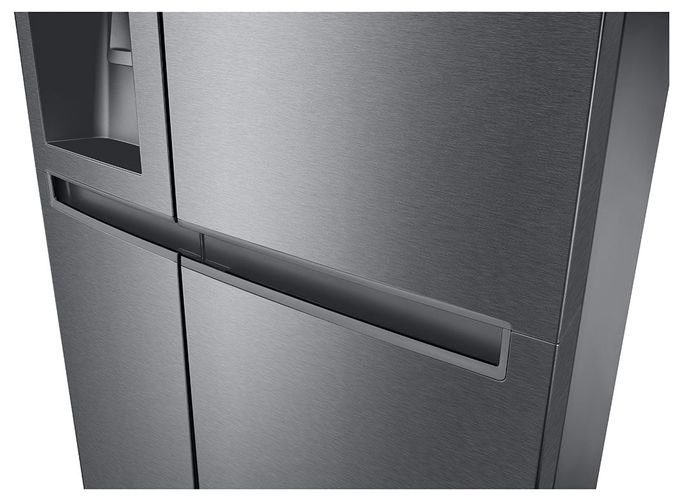 Side-by-Side Kühl-/ Gefrierkombination 416 l / 218 l 349 kWh NoFrost 1790 mm x 913 mm  GSLV31DSXE (Graphit) 