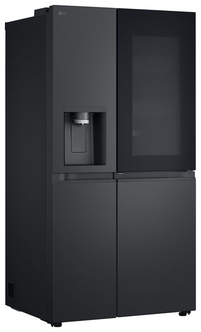 Side-by-Side Kühl-/ Gefrierkombination 407 l / 221 l 276 kWh NoFrost 1790 mm x 913 mm  GSXE90EVAD (Schwarz) 