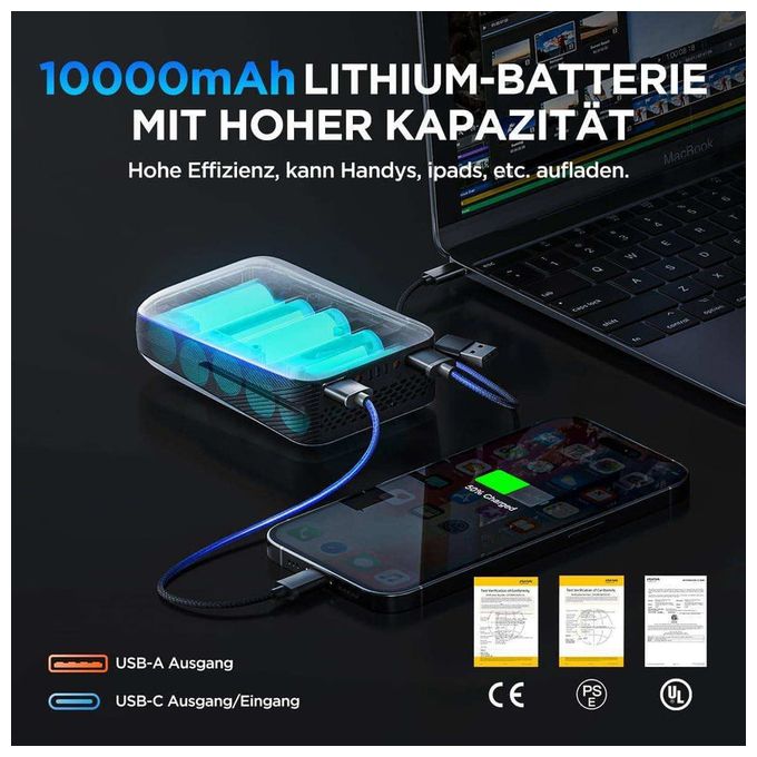 U20MC00-0U120 20V Mini Kettensäge 1,35kg ohne Akku 2,0Ah 