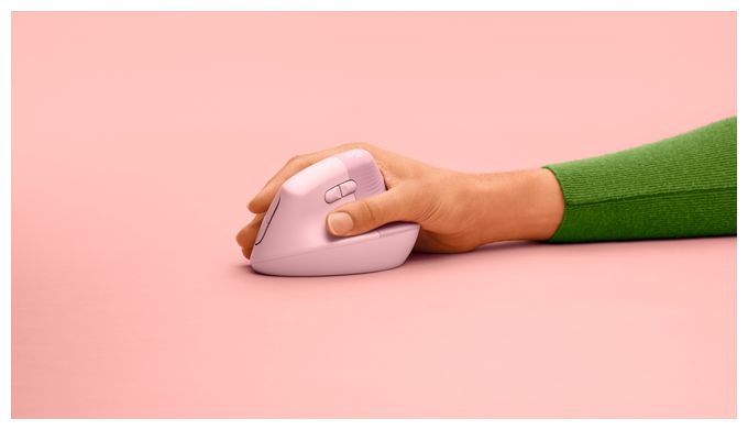 4000 DPI Büro Maus Optisch  Lift (Pink) 