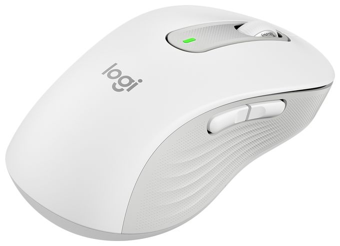 4000 DPI Büro Maus Optisch  Signature M650 (Weiß) 
