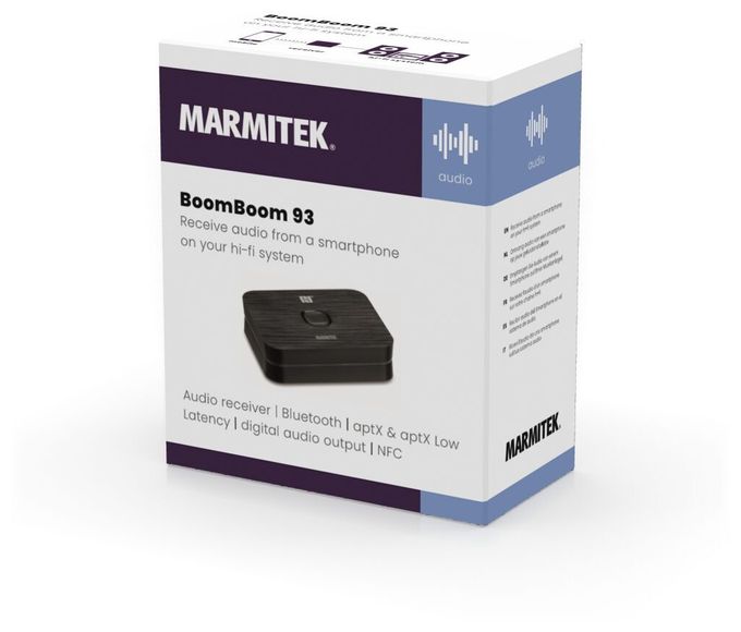 BoomBoom 93 - Bluetooth-Empfänger - AptX - NFC 
