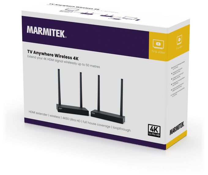 TV Anywhere Wireless 4K - Wireless HDMI-Extender 4K60 