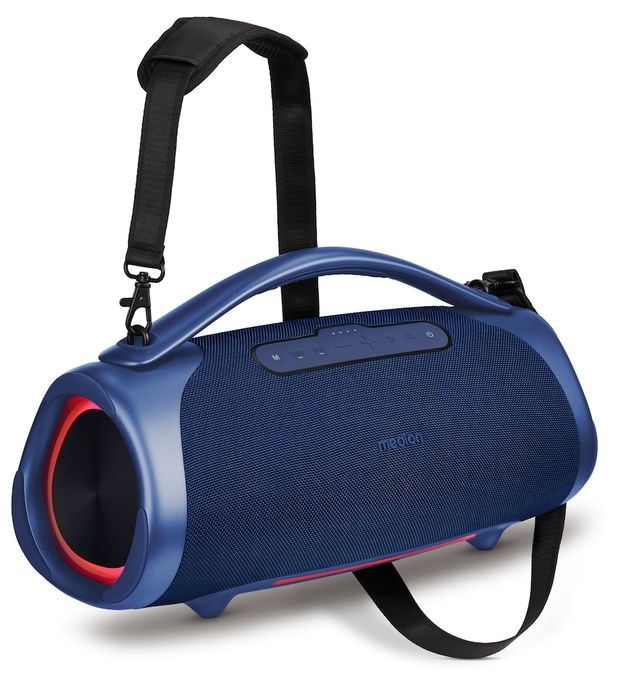 100 W Bluetooth Lautsprecher IPX7 Laufzeit bis 30 h  Life P61768 (Blau) 