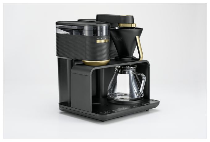 8 Tassen Filterkaffeemaschine 1,0 l  1024-04 Epos (Schwarz/Gold) 