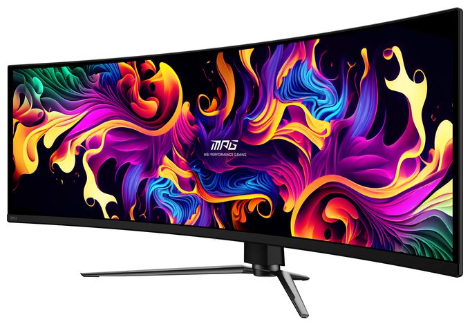 Quad HD Monitor 124,5 cm (49 Zoll) 32:9 0,03 ms 250 cd/m²  MPG 491CQPXDE QD-OLED (Schwarz) 