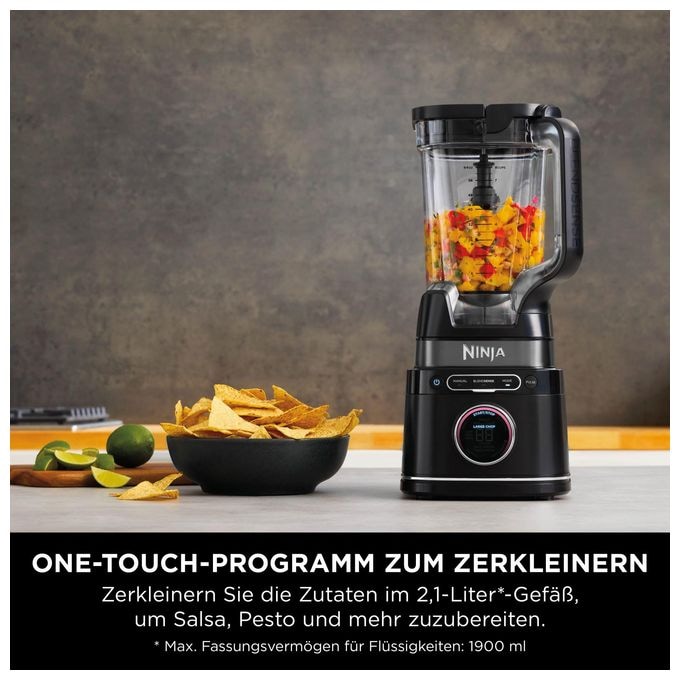 2,1 l Standmixer 10 Geschwindigkeiten 1200 W  TB301EU Detect Power Mixer Pro (Schwarz) 