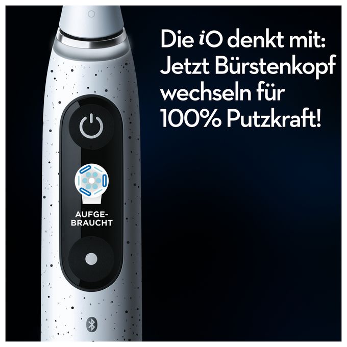 Rotierende-vibrierende Zahnbürste für Erwachsene  iO Series 10 (Weiß) 