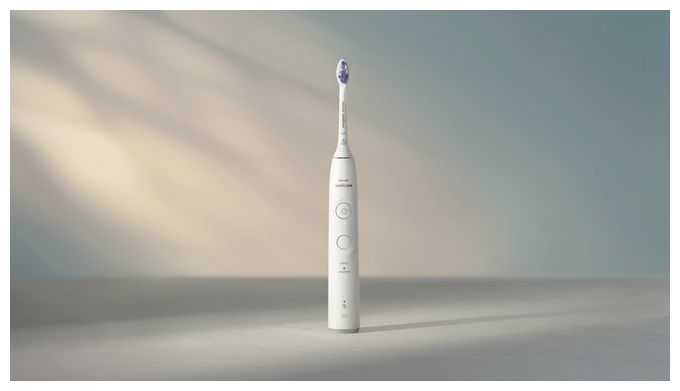 Schall-Zahnbürste für Erwachsene 504 h  HX7400/06 Sonicare 6100 Wiederaufladbare (Weiß) 