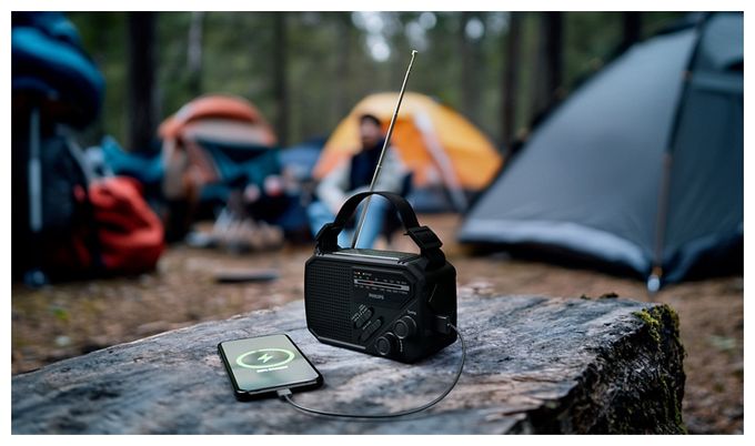 AM, FM Radio Tragbar  TAR1609/00 (Schwarz) 