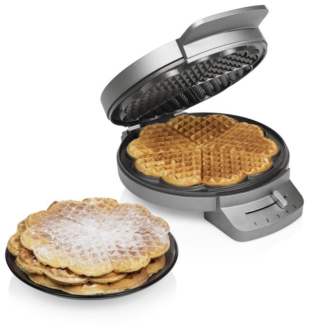 Waffeleisen Herz (Form) für 5 Waffel(n) 1200 W 132380 DeLuxe 