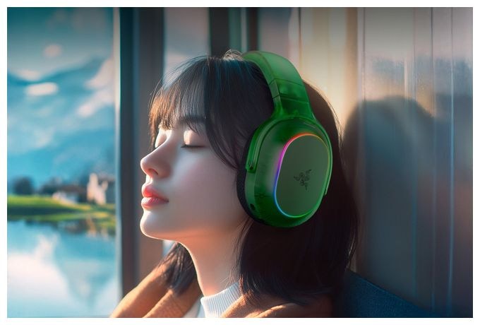 Over Ear Bluetooth Kopfhörer kabellos 70 h Laufzeit  Barracuda X Chroma (Grün) 