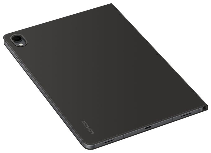Cover für Samsung Galaxy Tab S11 bis 27,9 cm (11") Staubresistent mit Magnetverschluss (Schwarz) Book 