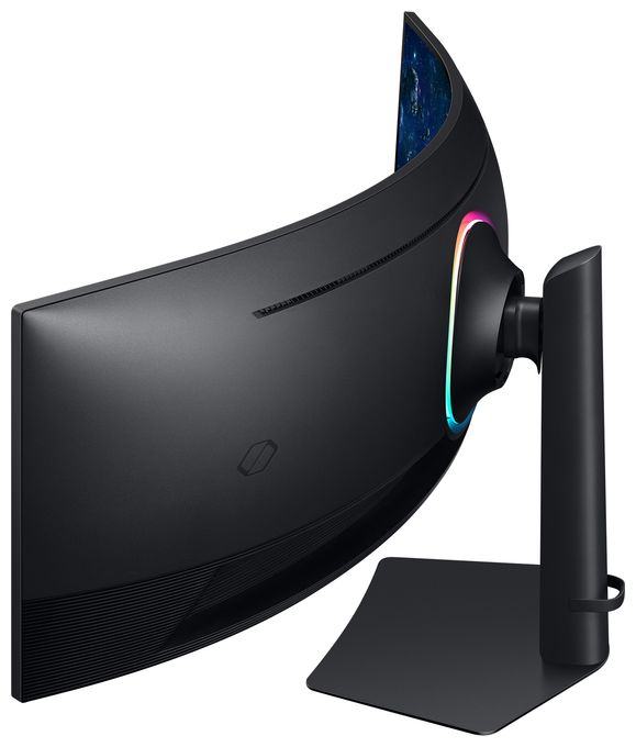 Quad HD Monitor 124,5 cm (49 Zoll) 32:9 1 ms 450 cd/m²  Odyssey G9 LS49CG954EUXEN (Schwarz) 