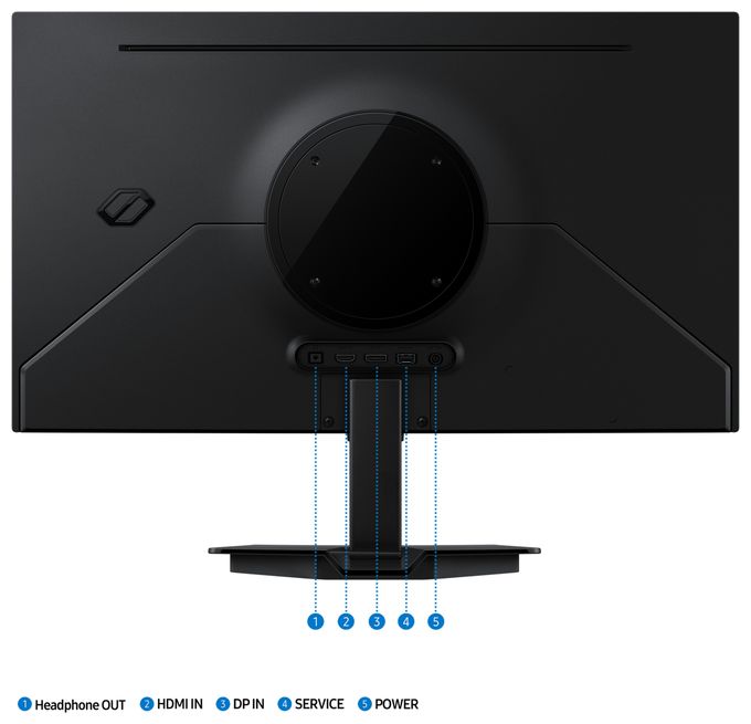 Quad HD Monitor 68,6 cm (27 Zoll) 16:9 0,03 ms 200 cd/m²  Odyssey OLED G50SF LS27FG506SUXEN (Schwarz) 