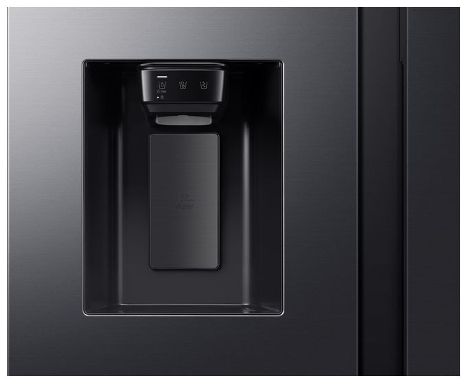 Side-by-Side Kühl-/ Gefrierkombination 409 l / 225 l 226 kWh 1780 mm x 912 mm  RS70F67KCF (Schwarz) 