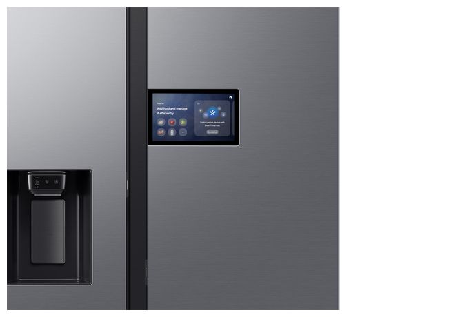 Side-by-Side Kühl-/ Gefrierkombination 420 l / 220 l 349 kWh 1784 mm x 912 mm  RS90F65EDT (Edelstahl) 