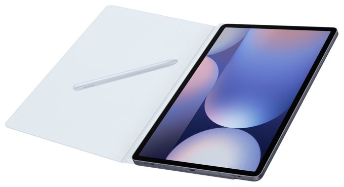 Folio für Samsung Galaxy Tab S10+, Galaxy Tab S9+, Galaxy Tab S9 FE+ bis 31,5 cm (12.4") Kratzresistent (Blau) Smart Book Cover 