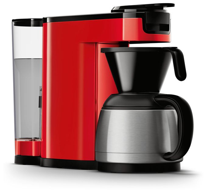 Kaffeepad, Gemahlener Kaffee Maschine  HD6592/84 Senseo Switch (Schwarz, Rot) 