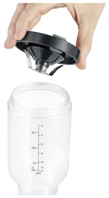 0,35 l Standmixer (Schwarz, Transparent) SM3744 