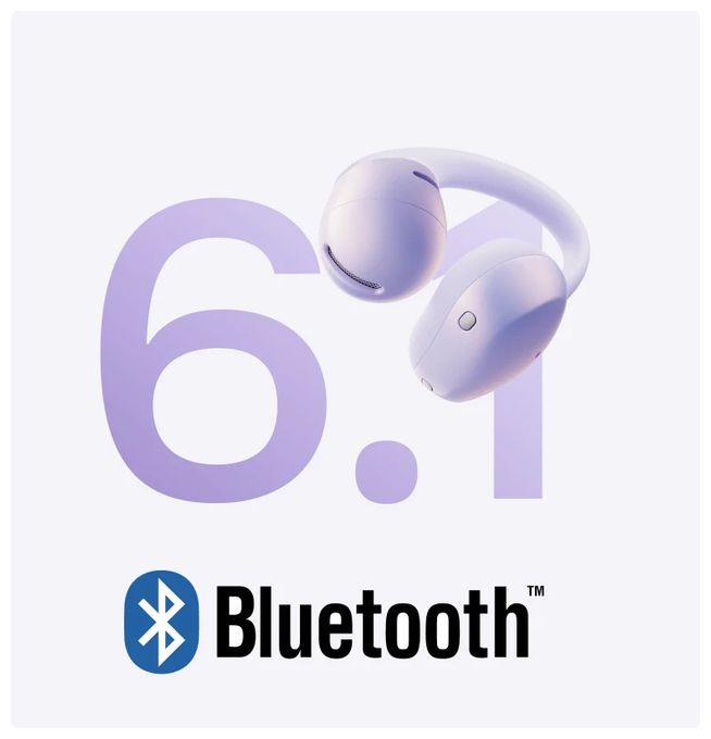 In-Ear Bluetooth Kopfhörer kabellos 9 h Laufzeit IP55  OpenDots Air (Violett) 