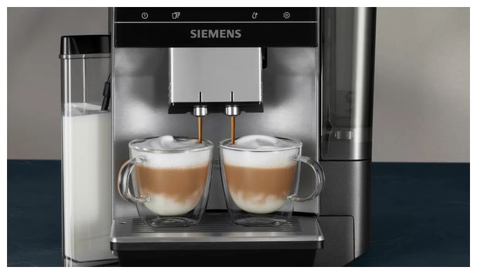 Kaffeevollautomat 19 bar 2,4 l 320 g AutoClean  EQ700 TQ717D03 (Schwarz, Edelstahl) 