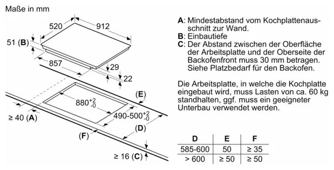 90 cm Induktionskochfeld 5 Kochzonen iQ700 EX97BNVV6E autarkes 