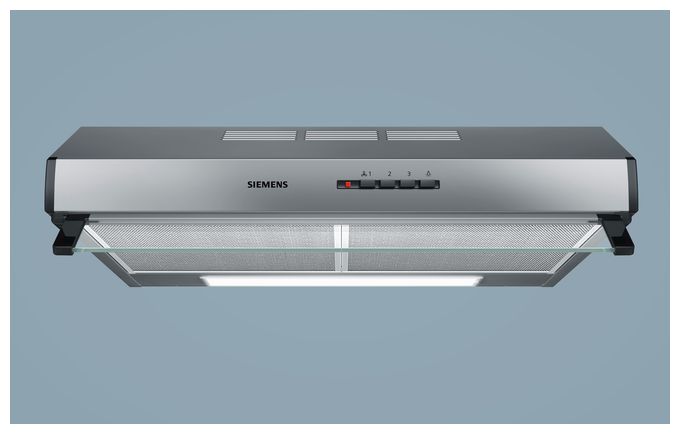 Abluft/Umluft Dunstabzugshaube/Esse Unterbau 60 cm (Edelstahl) iQ100 LU63LCC50 