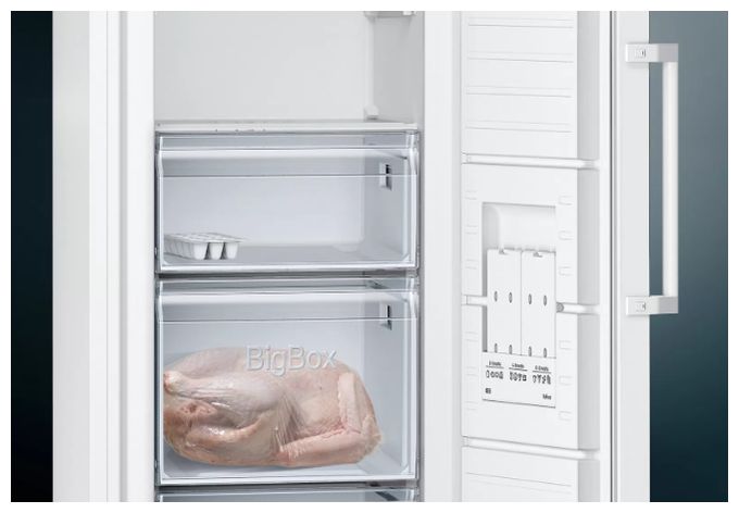 200 l Gefrierschrank 221 kWh Jahr NoFrost  iQ300 GS29NVWEP (Weiß) 