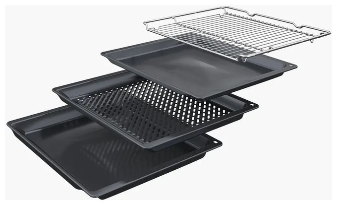 Einbaubackofen groß Dampfgaren AutoClean iQ300 HR232GEB3 