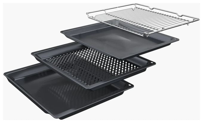 Einbaubackofen groß Dampfgaren AutoClean iQ300 HR532GBS3 