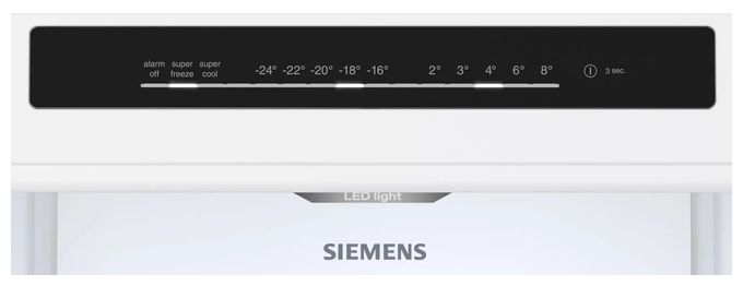 218 l / 103 l Kühl-Gefrierkombi freistehend NoFrost 127 kWh Jahr  iQ300 KG36N2IBF (Edelstahl) 