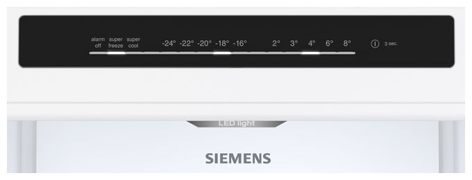 218 l / 103 l Kühl-Gefrierkombi freistehend 159 kWh Jahr  iQ300 KG36N2WCF (Weiß) 