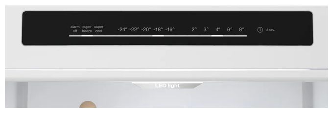 260 l / 103 l Kühl-Gefrierkombi freistehend NoFrost 112 kWh Jahr  iQ300 KG39N2IAG (Gebürsteter Stahl) 