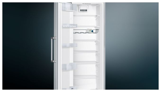 346 l / 346 l Kühlschrank freistehend EEK: E 116 kWh Jahr  iQ300 KS36VVIEP (Edelstahl) 