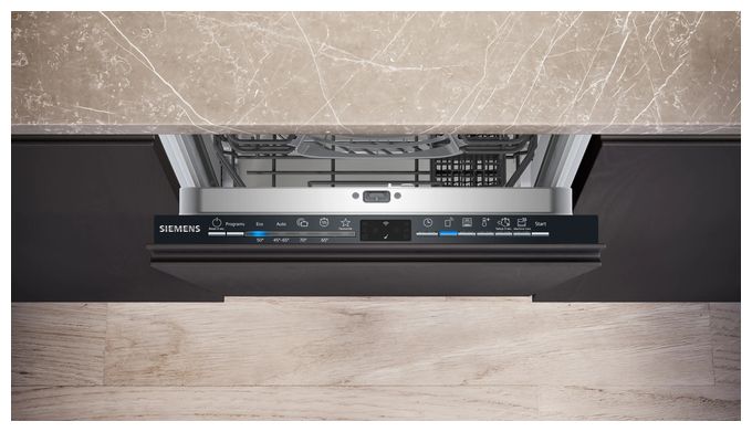 45 cm Geschirrspüler Voll integriert Leise 10 Maßgedecke aquaStop Funktion Wärmetauscher iQ300 SR61HX23KE 