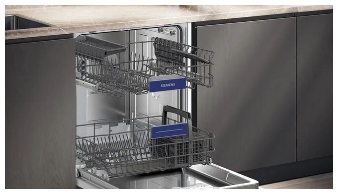 60 cm Geschirrspüler vollintegriert (ohne Front) leise 13 Maßgedecke aquaStop Funktion iQ300 SX73HX03UE 
