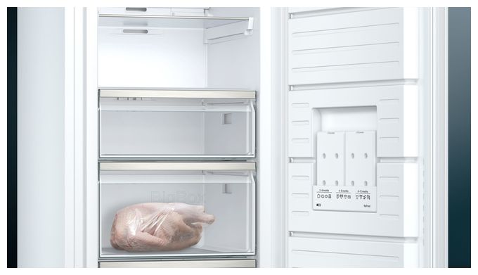 290 l Gefrierschrank 201 kWh Jahr NoFrost  iQ500 GS51NUWDP (Weiß) 