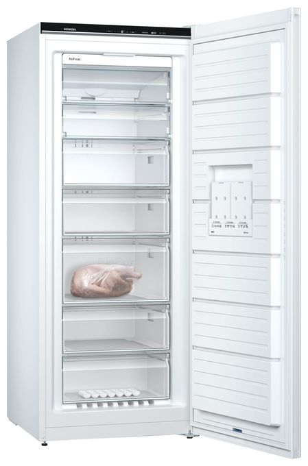 328 l Gefrierschrank 212 kWh Jahr NoFrost  iQ500 GS54NUWDV (Weiß) 