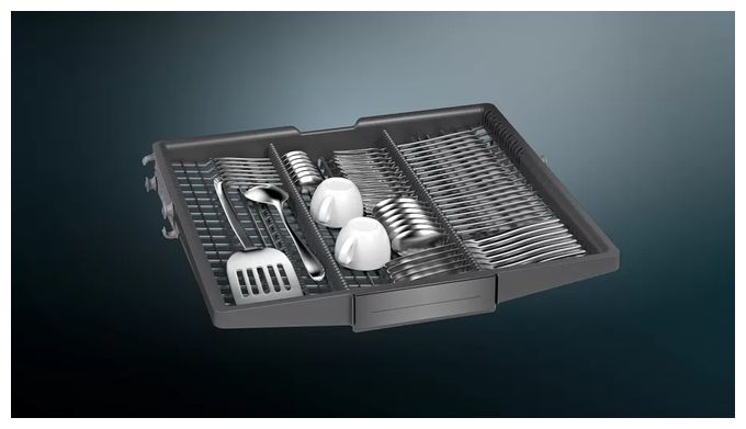 60 cm Geschirrspüler vollintegriert (ohne Front) Sehr leise 14 Maßgedecke aquaStop Funktion Zeolithe iQ500 SN65ZX07CE 