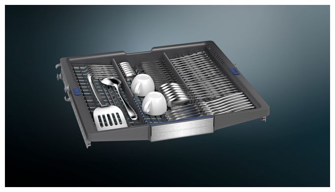 60 cm Geschirrspüler vollintegriert (ohne Front) Leise 14 Maßgedecke aquaStop Funktion Zeolithe iQ700 SN87TX00CE 