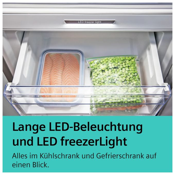 184 l Kühlteil 76 l Gefrierteil Einbau Kühl-/Gefrierkombination iQ500 KI86NSDB0 