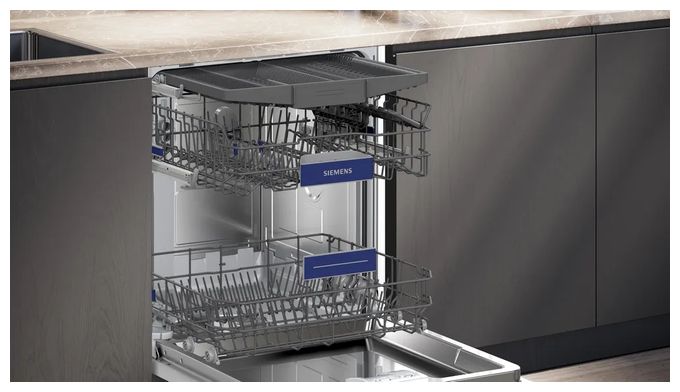 60 cm Geschirrspüler vollintegriert (ohne Front) leise 13 Maßgedecke aquaStop Funktion iQ100 SN616X00KF 
