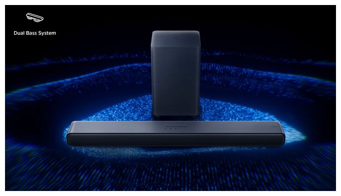 Soundbar 110 W 2.1 Kanäle  S55H (Titan) 