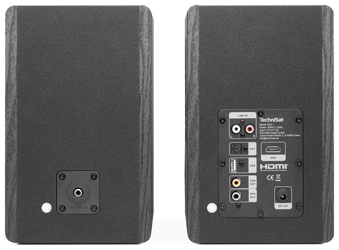 50 W Bluetooth Lautsprecher  Audiomaster RLS1 (Schwarz) 