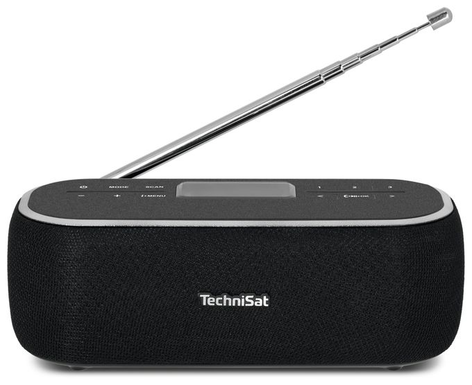 Bluetooth DAB+, UKW Radio Tragbar  DigitRadio BT1 (Schwarz) 